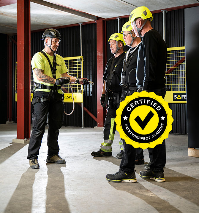 Height safety and fall protection training courses - SafetyRespect Academy UK